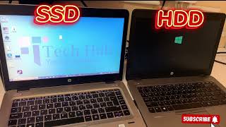 SSD VS HDD speed test 2024 [upl. by Nnylrefinnej]