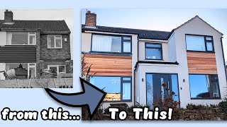 Two Storey House Extension  Timelapse [upl. by Fifine886]