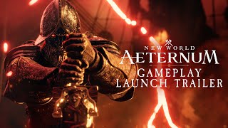 New World Aeternum  Gameplay Launch Trailer [upl. by Enobe]