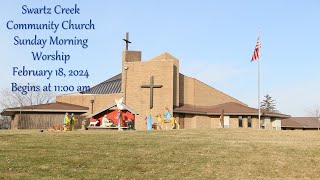 2182024  Swartz Creek Community Church Service [upl. by Fidelas]