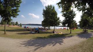 Großer Brombachsee  Strand Enderndorf am See GoPro [upl. by Libys]