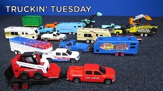 Truckin Tuesday Adventure Force Truck and Trailer by Maisto for Walmart [upl. by Kalbli]