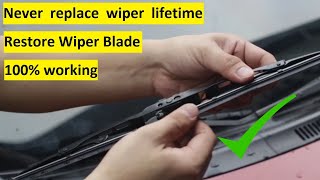 Restore your car wiper to new condition again [upl. by Nim]