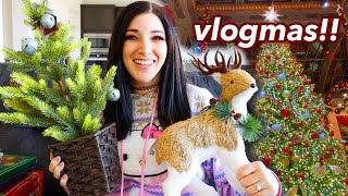 VLOGMAS IS HERE Advent calendar haul amp decorating  Kelli Marissa Vlogs [upl. by Furie]