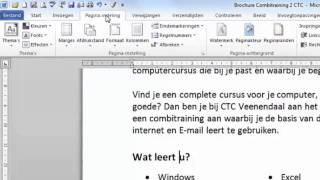 Hoe maak ik een pagina liggend in Word [upl. by Kirkwood245]