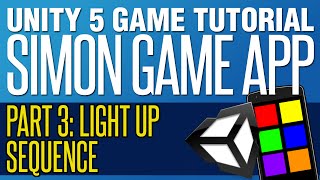 Mobile Simon Game Tutorial 3  Light Up Sequence [upl. by Alyahsal]