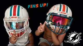 Miami Dolphins Dripped Out Helmet [upl. by Nickola]