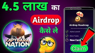 Capybara Nation Se Bda Airdrop Keise le Capybara Nation Combo Card Today  28 September Combo Card [upl. by Mahan]