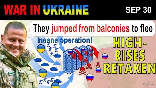 30 Sep FOOTAGE Defeated Russian Soldiers JUMP FROM TOP FLOORS TO ESCAPE  War in Ukraine Explained [upl. by Greiner]