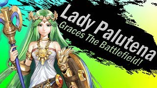 Super Smash Brothers Breakdown  Palutena Leaked Images [upl. by Natsreik]