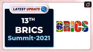 13th BRICS Summit  India  Latest update  Drishti IAS English [upl. by Yerok407]