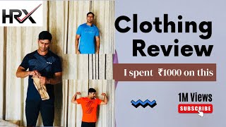 HRX tshirt review ₹ 1000 Mai 3 tshirt hrithikroshan hrx productreview hrxbrand mintra [upl. by Zared]