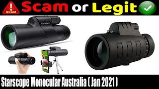 Starscope Monocular Australia Jan 2021 How Is The Product Beneficial A Must Watch [upl. by Akemhs]