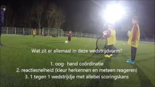 FC Mere Demo training voetbal U6 U7 tips amp tricks [upl. by Ennaear920]