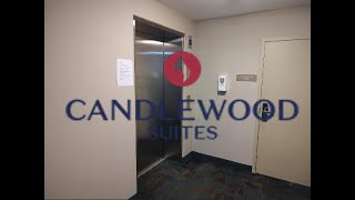 Otis Series 5 Hydraulic Elevator  Candlewood Suites Reading PA [upl. by Ojyma737]