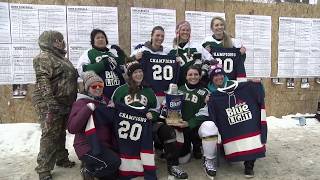 2020 St Ignace Labatt Blue Pond Hockey Tournament [upl. by Assed]