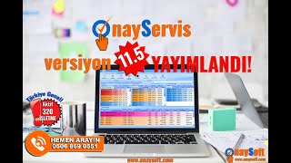 OnayServis v115 Yedek Parça Modülü Telefon amp Tablet Çoklu Filtre Arama Ürün Analizi Borç Takip [upl. by Oderfodog]