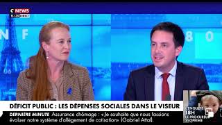 Sur le plateau de CNEWS Yoann Gillet parle des mesures concrètes du RN pour faire des économies [upl. by Odravde]