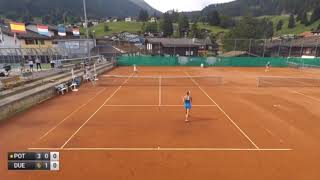 Nina Potocnik v Jenny Duerst  W25 KLOSTERS match incomplete [upl. by Ived]