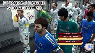 PES2013 Europa League mod preview [upl. by Emmi391]