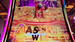 JACKPOT BONUS ROUND ON GONG XI FA CAI MASSIVE WIN MOHEGAN SUN CASINO💰💰 slots casino gambling [upl. by Sonstrom]