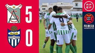 Resumen PrimeraFederación  Atlético Sanluqueño 50 Atlético Baleares  Jornada 4 Grupo 2 [upl. by Asined]