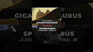 Giganotosaurus prologue VS Spinosaurus JP3 giganotosaurus spinosaurusgen2 jurassicworld [upl. by Nahshun]