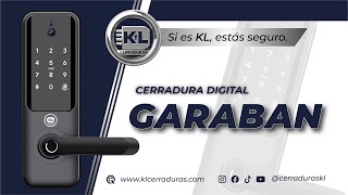 Características de La Cerradura Digital Garaban  Cerraduras KL Cerraduras KL [upl. by Benenson]