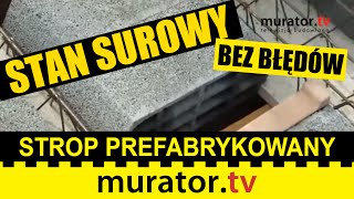 Jakie są zalety stropu prefabrykowanego  STAN SUROWY BEZ BŁĘDÓW [upl. by Michale433]