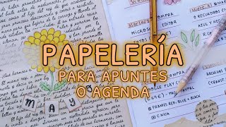 STICKERS con FRASES FLORES y más 🌜PAPELERÍA CASERA para BULLET JOURNAL APUNTES BONITOS o AGENDA [upl. by Ylas]