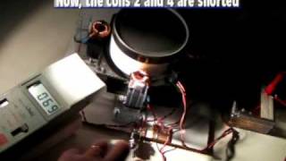 Steorn motor V3 Shorting the stator coils test [upl. by Nyloj435]