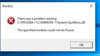 How to Fix Rundll Error ‘There Was a Problem Starting In Windows 10 Easy trick [upl. by Scevour295]