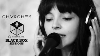 CHVRCHES  quotLeave A Tracequot  Indie88 Black Box Sessions [upl. by Aleris]