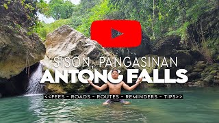 Antong Falls  Sison Pangasinan  Falls in Philippines  Cheap travel Motor vlogNo vaccine needed [upl. by Acsehcnarf]