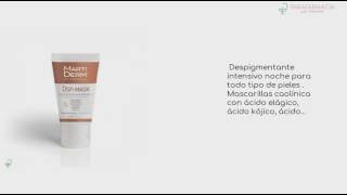 MARTIDERM DSPMASK DESPIGMENTANTE INTENSIVO NOCHE 30 ML [upl. by Orsini]