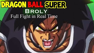 Dragon Ball Super Broly Full Fight in real time [upl. by Nadean]