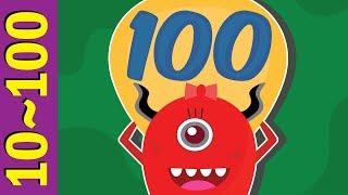 Singing By Tens  Count 10100 Song  Fun Kids English [upl. by Amalia]