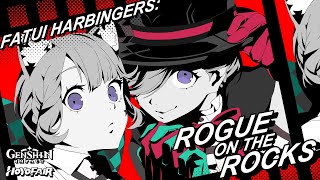 P5 x Genshin Fatui Harbingers  Rogue on the Rocks Genshin Anime Short from Hoyofair 2023 [upl. by Royall249]