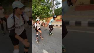 Inline skating skatespublicreaction rollerskating skater publicreactionskating inlineskating [upl. by Milli]