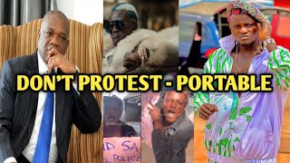 PORTABLE gives YOUTH reasons not to PRỌTEST  ORJI KALU begs NIGERIAN because of this [upl. by Sammie]