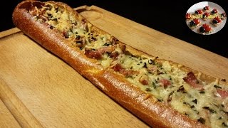 Baguette apéritive  APERITIF DINATOIRE  LA BOITE A RECETTES [upl. by Kandy]