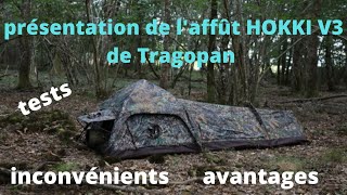 Montage et test de la tente affût Tragopan hokki v3 [upl. by Browne159]