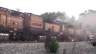 Loram Rail Grinder in Tacoma [upl. by Nikaniki832]