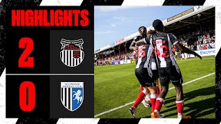 HIGHLIGHTS  Grimsby Town 20 Gillingham  Sky Bet League Two  Saturday 2nd September 2023 [upl. by Vookles]