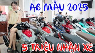 HONDA AB125 160 MẪU 2025 VISION FUTURE VARIO 125 SH MODE SH 160 SH 125 HẠ SỐC 5 TRIỆU XE MÁY GIÁ RẺ [upl. by Mackoff]