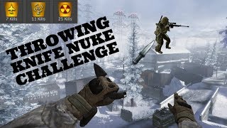 MW2 Throwing Knife Tactical Nuke Challenge [upl. by Jaquith]