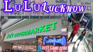 Lulu Mall Lucknow  Lulu Hypermarket  Funtura  Biggest Gaming Zone In Lucknow [upl. by Alvin367]