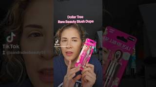 DOLLAR TREE RARE BEAUTY LIWUID BLUSH DUPE grwm makeup dupes rarebeauty dollartree [upl. by Isied156]