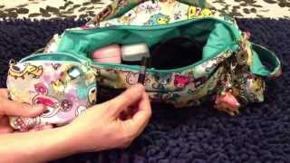 Whats In My JuJuBe Hobo Be in Toki Perky Diaper Bag [upl. by Nysila700]