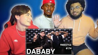 Dababy SPAZZED On These Beats  Dababy  Justin Credibles Freestyles 174 Reaction [upl. by Itsirhc]